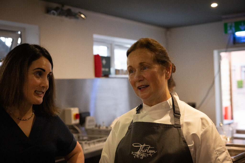 Thirteen Restaurant - Frances and Elisabeth